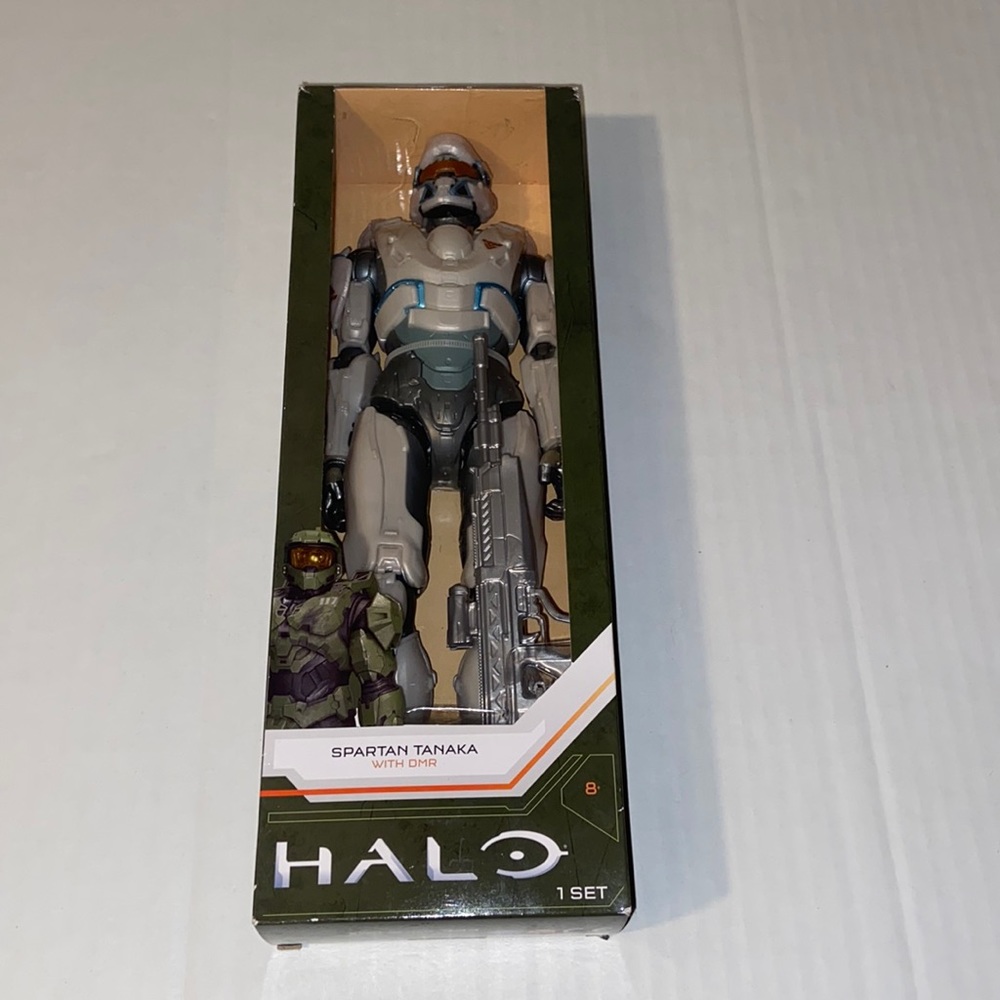 XBOX Wave 1 Halo New Spartan Tanaka With DMR Collectible Action Figure